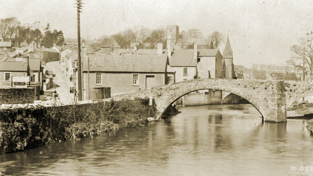 The Old Bridge, Bridgend in the early 1900s